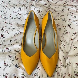 1. State Block Heel Pumps